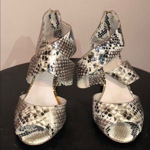 ALDO Snakeskin heels